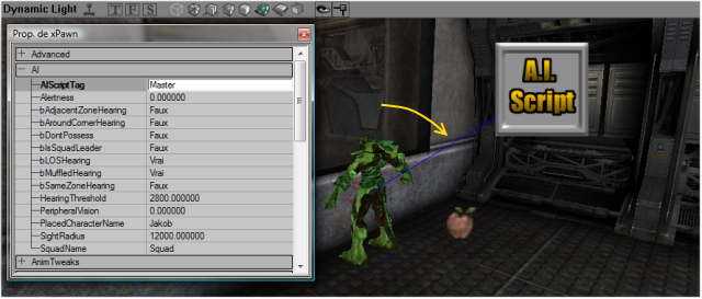 Lien entre ScriptedSequence et Pawn.