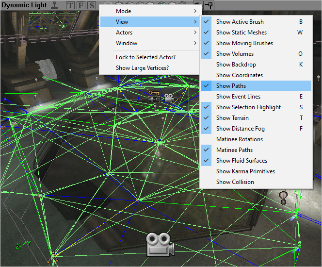 Affichage des chemins après compilation