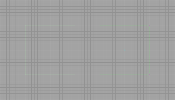Brush mover en violet, version sélectionnée à droite