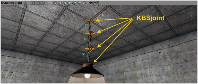 Ajout de KBSjoint pour attacher les éléments ensemble