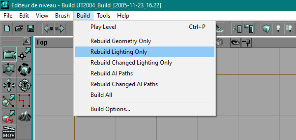 Rebuild de l'éclairage