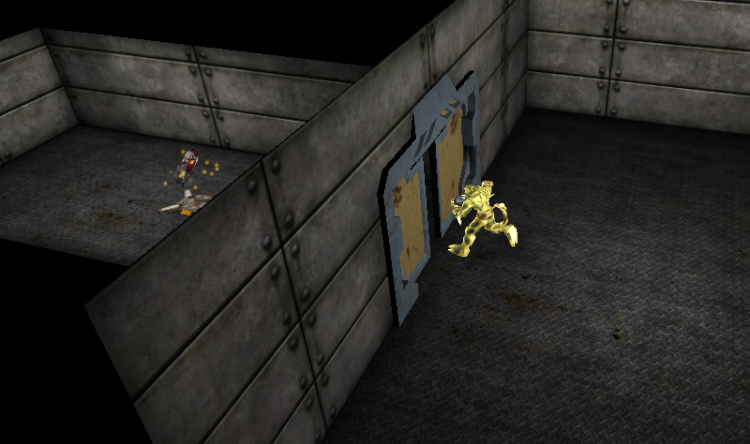 Bot ouvrant une porte grâce à un Trigger