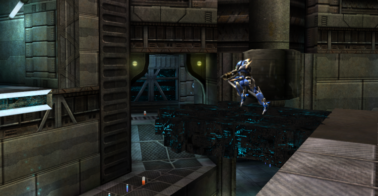 Pont se construisant sous les pieds des joueurs