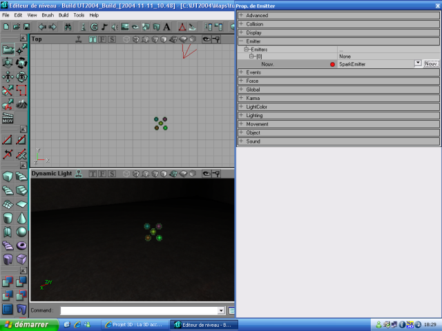 ajout d'un système de spark