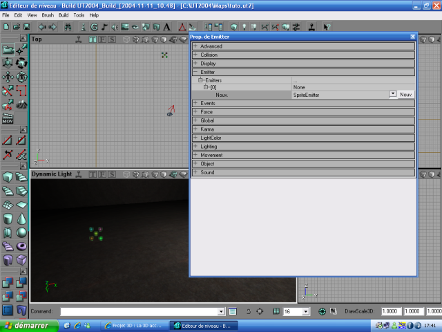 Ajout d'un système de sprites