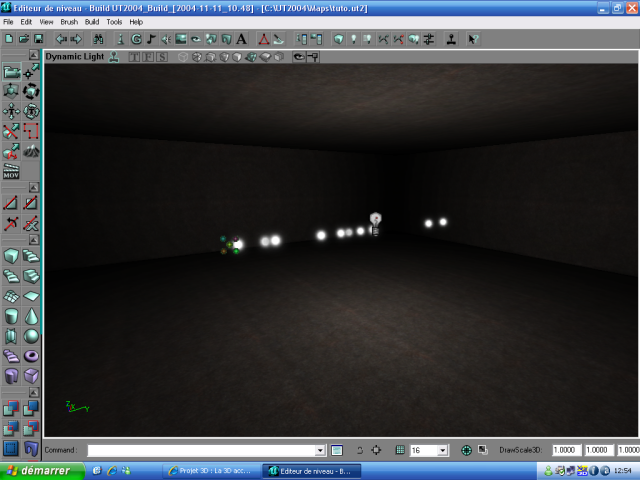 Les particules se dévellopent