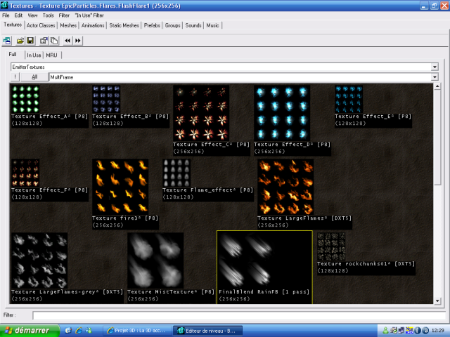 Textures subdivisées