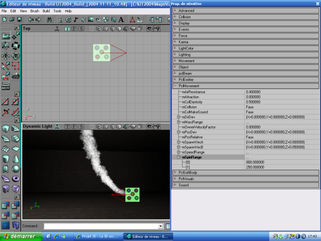 Les rotations rendent l'effet plus aléatoire