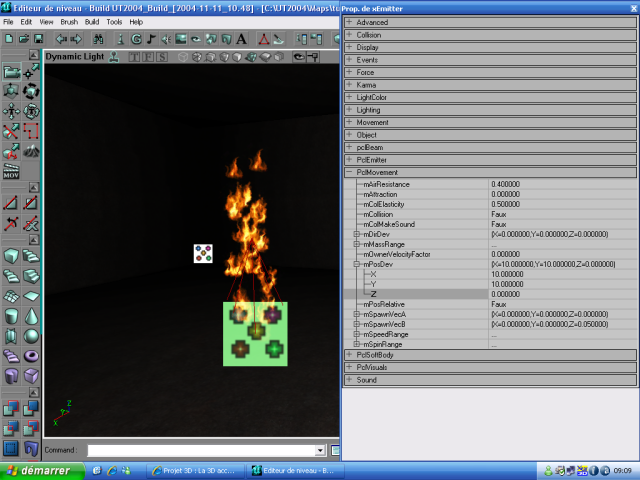 Zone de spawn modifiée