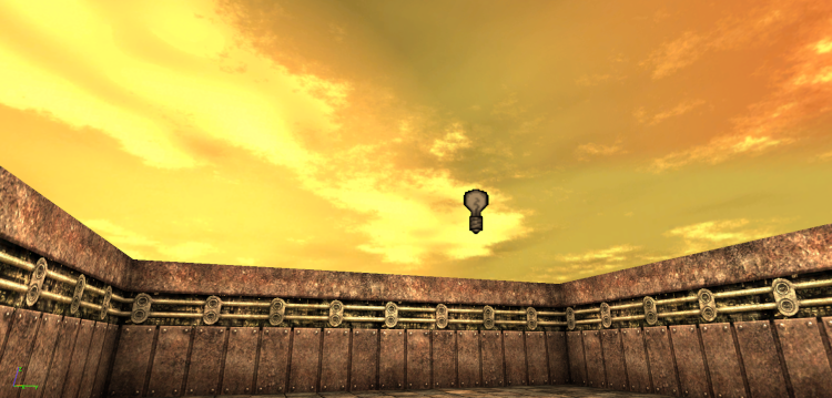 La même skybox utilisée dans une map