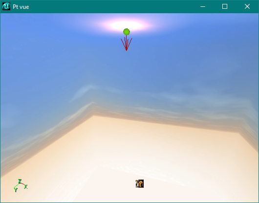 Sunlight alignée dans sa skybox