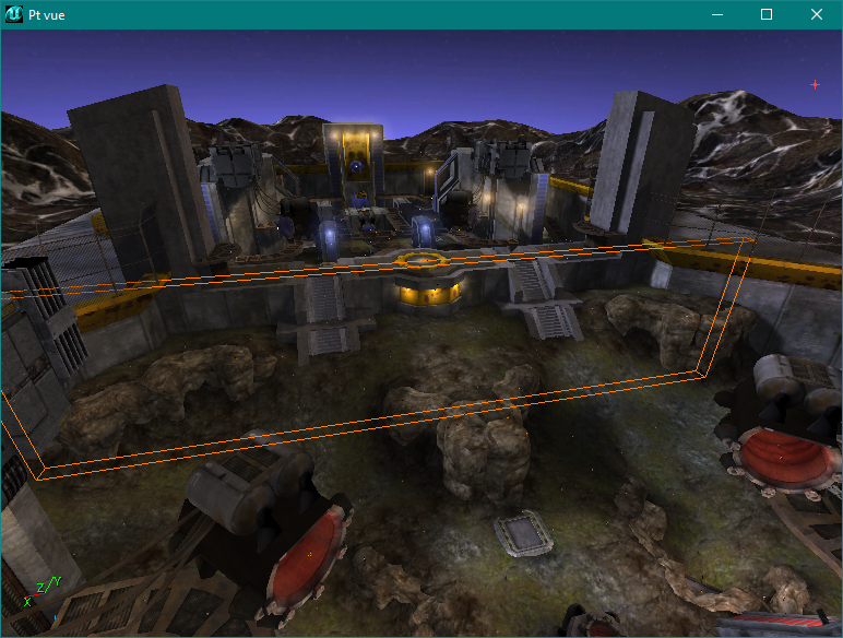 L'antiportal giganesque qui coupe BR-Colossus en deux