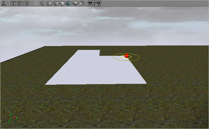 Terrain invisible après effacement du premier layer