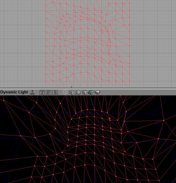 Contour de la plage prévu