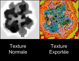 Texture exportée