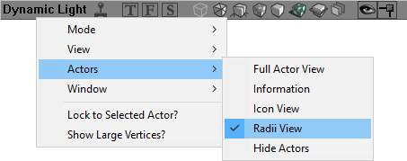 Affichage des collisions des actors