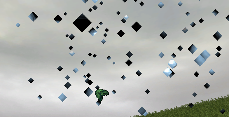 Neige par défaut avec bug de texture